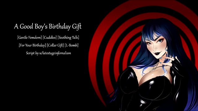 [Gentle Femdom] A Good Boy’s Birthday Gift