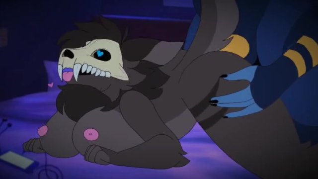 Horny Skulldog gets fuck by her hot Boyfriend