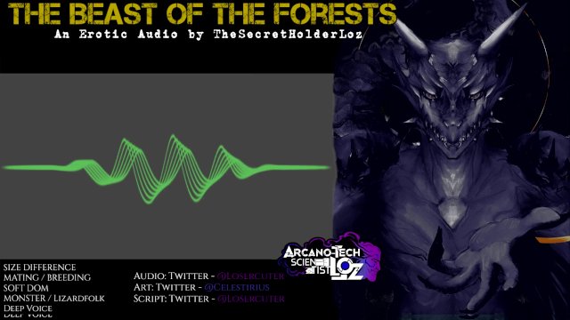 The Beast Of The Forest  Erotic Audio for Women  Size Difference, Monster, Breeding, M4F