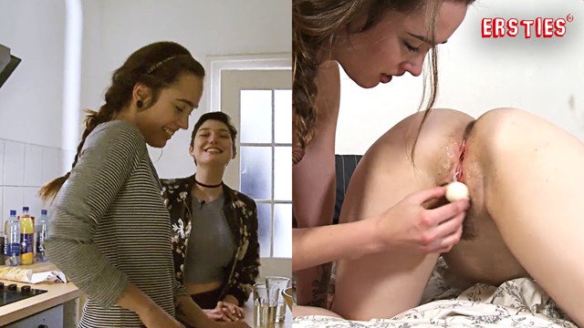 Ersties: Süße Amateurmädels haben Sex vor Kamera