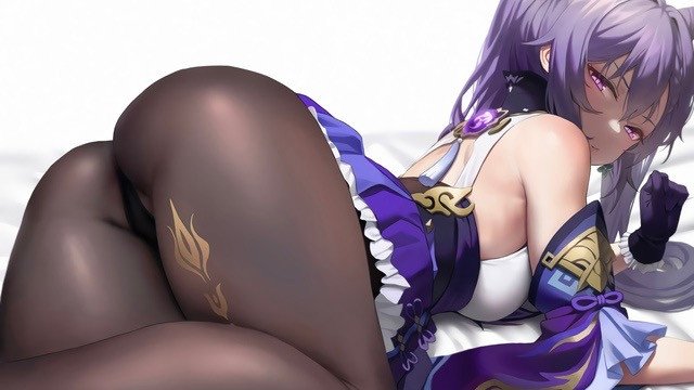 Keqing Puts You to Work! (Genshin Impact) (Light Femdom, Edging/Denial, Feet, Creampie)