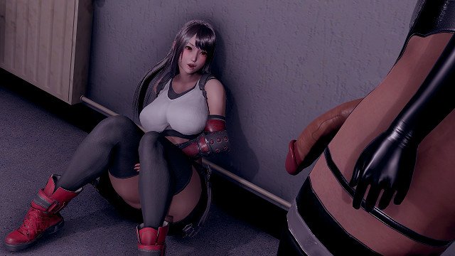 Futa Fucks Tifa Lockhart Blowjob Fucked Against Wall Final Fantasy Uncensored Creampie Hentai