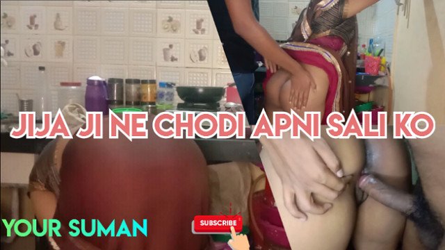Horny Sali get fucked in kitchen while working by jija ji