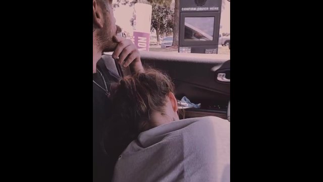 Blowjob in the drive thru!!