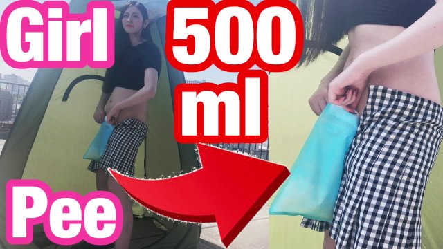 500ml入る大容量の携帯トイレで手コキ!?【女の野外放尿】おしっこ500ml立ちション  無修正,素人,屋外,オシッコ,小便,露出,射精,ぶっかけ,個撮,日本人女子,やせ型,華奢,YouTuber