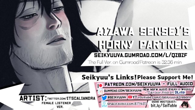 My Hero Academia Aizawa-Sensei's Perverted Partner! Artist: @itscaliandra