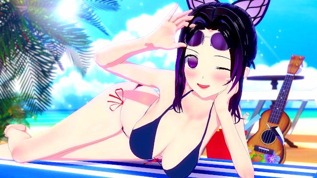 DEMON SLAYER ANIME HENTAI 3D COMPILATION (Shinobu Kocho, Daki, Mitsuri Kanjori, Kanae Kocho)