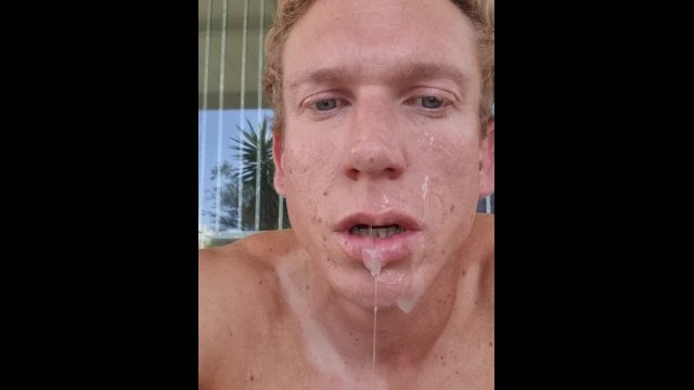 Guy has first experience with cum from wife's best friend