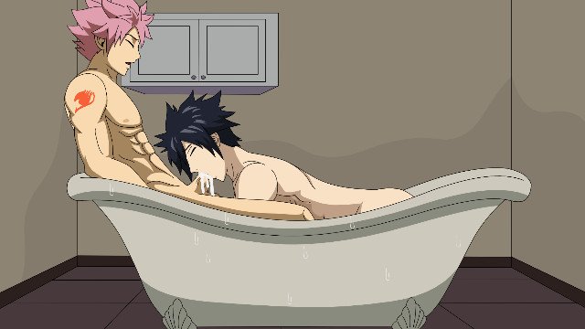 Natsu fucks Gray Anime gay Hentai Yaoi