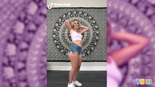 YNGR - Big Booty Blonde Brookie Blair Got Her Tight Pussy Drilled Hard
