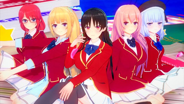 Fucking ALL Girls from Classroom of the Elite Until Creampie - Anime Hentai 3d Compilation