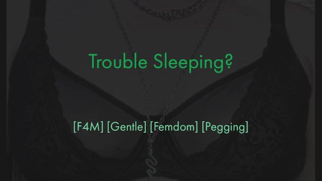 [F4M] [Pegging] [Audio] [POV] Gentle Femdom Fucks You, Male Sub, in the Ass with Strap-On Before Bed