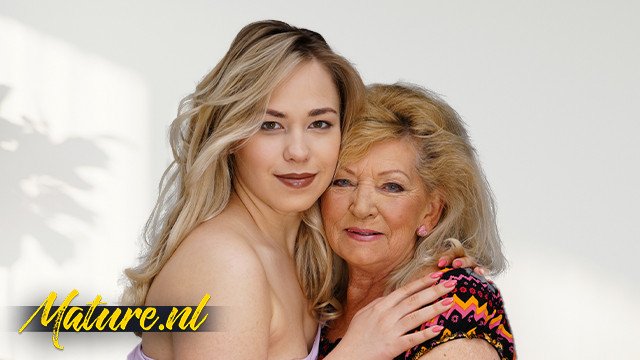 Hot Granny Gets Her Hairy Pussy Eaten By Young Babe Selvaggia