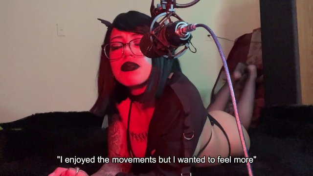 ASMR  LEYENDO CON VIBRADOR SEXO CON EXTRAÑOS HASTA TENER UN ORGASMO (English subs)